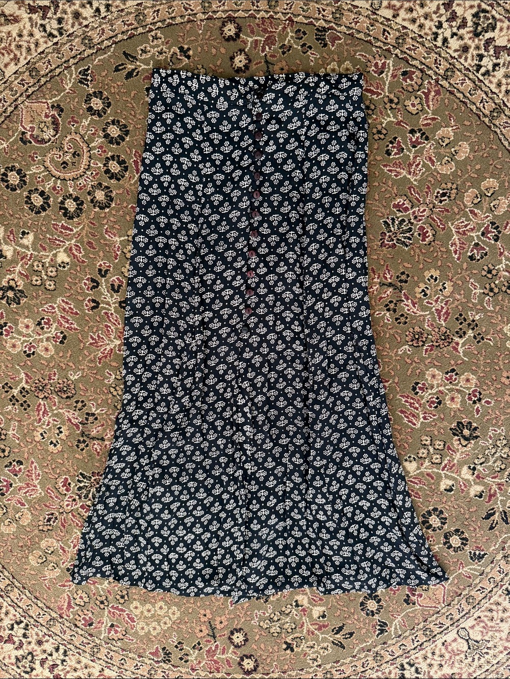 Vintage floral skirt